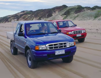 Ford Courier XL 4WD Super Cab Chassis [Australia] (UN) '1999–2001