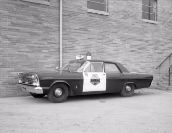 1965 Ford Custom 4-door Sedan Police (V54)