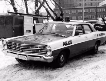 1967 Ford Custom 4-door Sedan Police (54E)