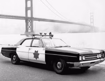 1969 Ford Custom 500 4-door Sedan Police (54B)