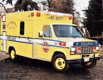 1989 Ford E-350 Econoline Collins Ambulance