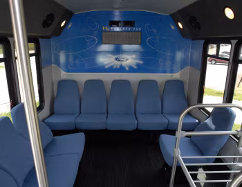 Interior 2004 Ford E-450 H2 ICE Shuttle Bus