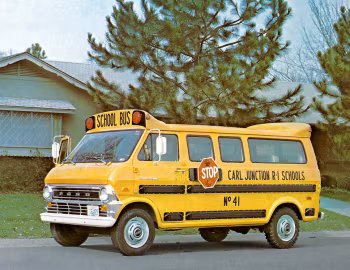 1973 Ford Econoline Coachette Lo-Boy School Bus