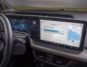 Interior Ford E-Tourneo Courier Titanium [EU-spec] '2024–pr.