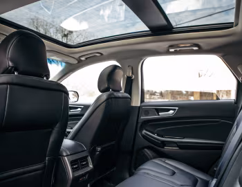 Interior 2019–24 Ford Edge Titanium [North America] '2018–24