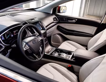 Interior 2019–24 Ford Edge Titanium [North America] '2018–24