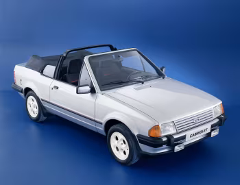 Ford Escort XR3i Cabriolet [EU-spec] '1983–86