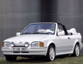 Ford Escort XR3i Cabriolet '1986–89