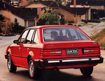 1985½ Ford Escort GL 4-door [North America] (37)