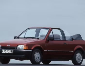 Ford Escort Ghia Cabriolet [EU-spec] '1986–90