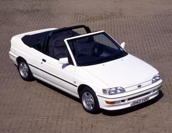 Ford Escort XR3i Cabriolet [UK-spec] '1990–92