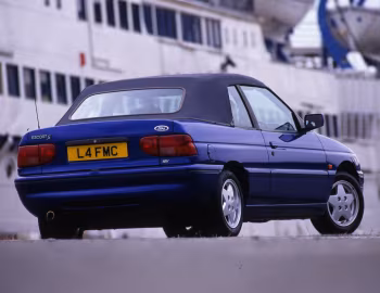Ford Escort Si Cabriolet [UK-spec] '1992–95