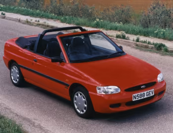 Ford Escort Calypso Cabriolet [UK-spec] '1995–98