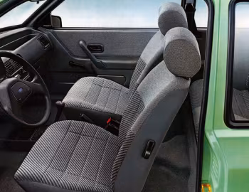 Interior Ford Escort CL 3-door Hatchback '1986–90