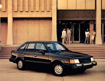 1987 Ford Escort GL 4-door [North America] (25 58D)