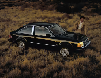 1981 Ford Escort GLX 2-door Hatchback [North America] (05/602 61D)