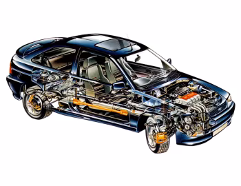 Ford Escort RS2000 4×4 [UK-spec] '1993–95
