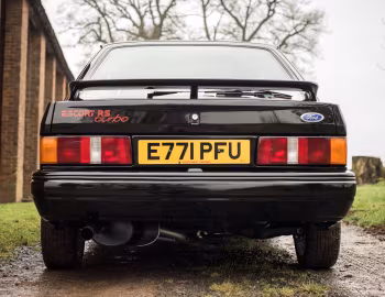 Ford Escort RS Turbo [UK-spec] '1986–90