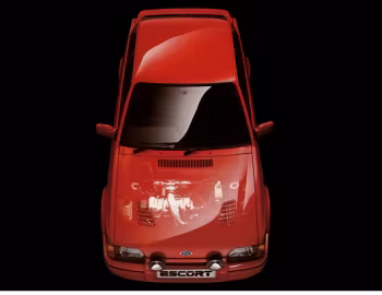 Ford Escort RS Turbo [UK-spec] '1986–90