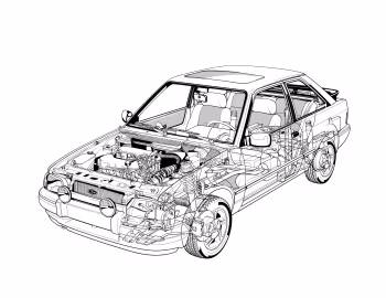 Ford Escort XR3i [EU-spec] '1986–90
