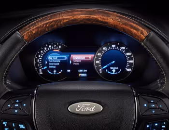 Комбинация приборов 2016–17 Ford Explorer Platinum (U502) '2015–17