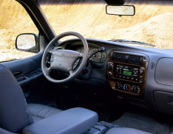 Interior Ford Explorer Limited [EU-spec] '1999–2000
