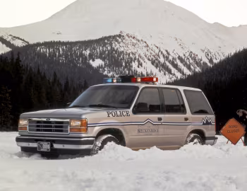 1991–94 Ford Explorer Special Service Pkg. Police [North America] (UN46) '1990–94