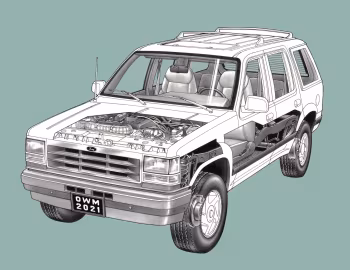 1991–94 Ford Explorer 5-door [North America] (UN46) '03.1990–11.1994