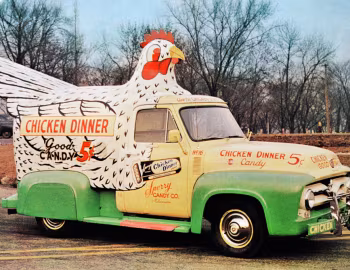 1955 Ford F-100 Sperry's Chicken Wagon