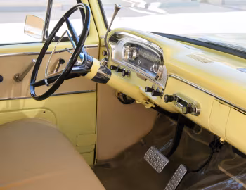 Interior 1965 Ford F-100 Custom Cab Flareside Pickup