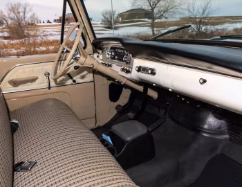 Interior 1966 Ford F-100 Custom Cab Styleside Pickup '1965–66