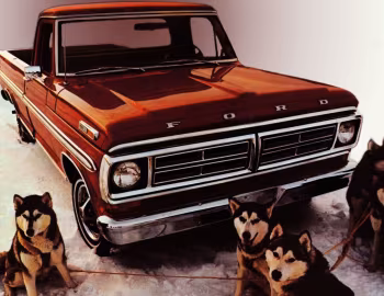 1972 Ford F-100 Styleside Pickup Ranger XLT Pkg.