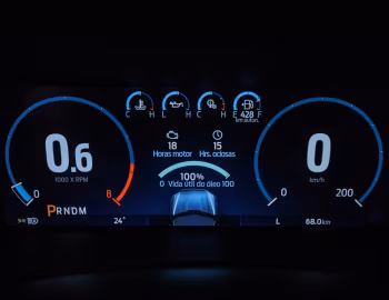 Камбінацыя прыбораў 2023–н.ч. Ford F-150 Platinum FX4 SuperCrew [Latam] '2023–н.ч.