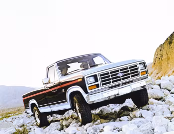 1982–86 Ford F-150 4×4 Regular Cab Styleside Pickup Ranger XLT Pkg.