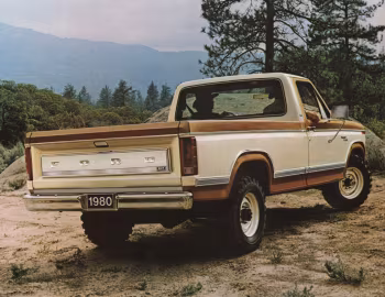 1980 Ford F-150 4×4 Styleside Pickup Ranger XLT Pkg.
