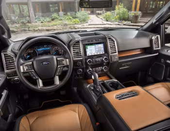 Interior 2016–17 Ford F-150 Limited SuperCrew '2015–17