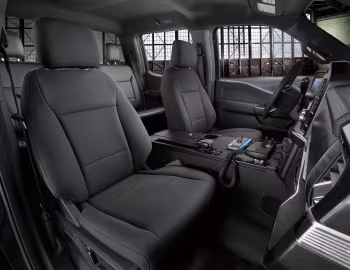 Interior 2021–pr. Ford F-150 Police Responder '2021–pr.