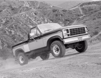 1980 Ford F-150 4×4 Flareside Pickup Ranger XLT Pkg.