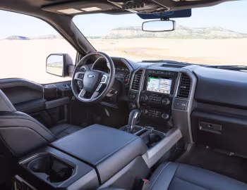Interior 2017–18 Ford F-150 Raptor SuperCrew [North America] '2016–18