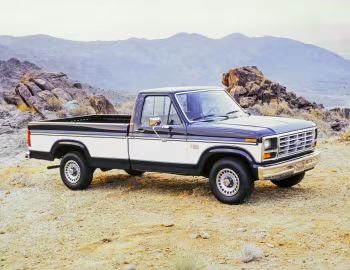 1985 Ford F-150 Regular Cab Styleside Pickup Lariat XLT Pkg.