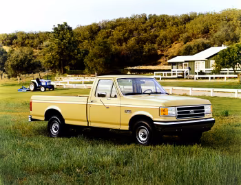 1987–91 Ford F-150 Regular Cab Styleside Pickup XL Pkg.