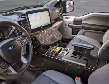 Interior 2016–17 Ford F-150 Special Service Vehicle SuperCrew '2016–17