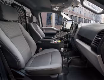 Interior 2016–17 Ford F-150 Special Service Vehicle SuperCrew '2016–17