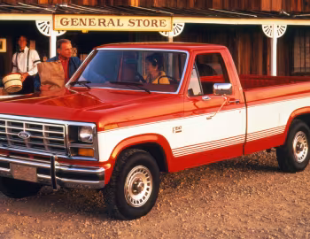 1985 Ford F-150 Regular Cab Styleside Pickup Explorer XLT Pkg.