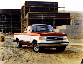 1987–89 Ford F-150 Regular Cab Styleside Pickup XLT Lariat Pkg.