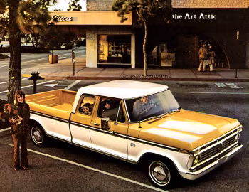 1974 Ford F-250 Super Cab Styleside Pickup