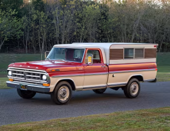 1971 Ford F-250 Camper Special Styleside Pickup Sport Custom Pkg. (83)