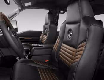 Interior 2010 Ford F-250 Super Duty Crew Cab Harley-Davidson '2009