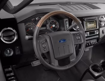 Interior 2010 Ford F-250 Super Duty Crew Cab Harley-Davidson '2009