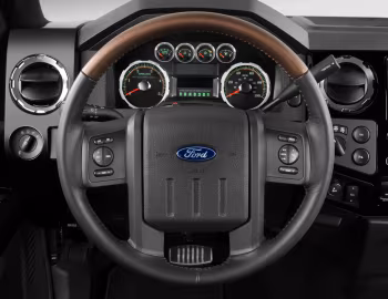 Interior 2010 Ford F-250 Super Duty Crew Cab Harley-Davidson '2009